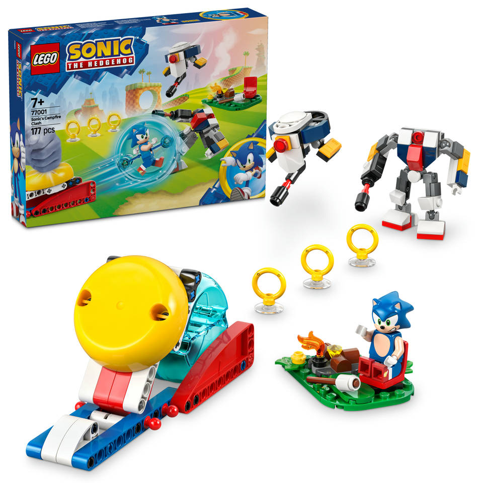 LEGO Sonic the Hedgehog Sonics krachtmeting bij het kampvuur 77001