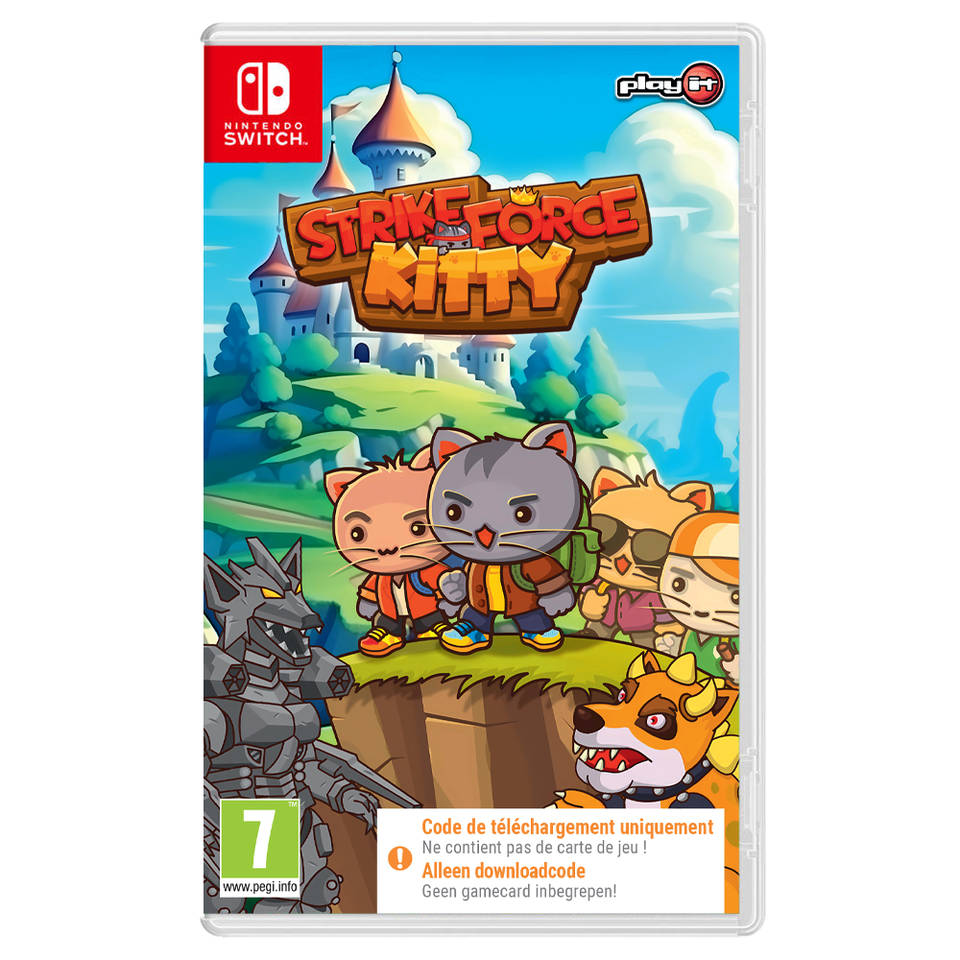 Strike Force Kitty Nintendo Switch - code in a box