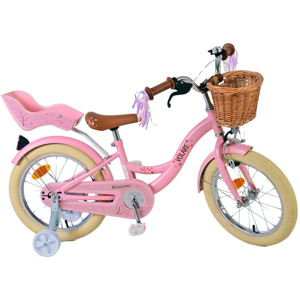 Volare Blossom kinderfiets - 16 inch - roze