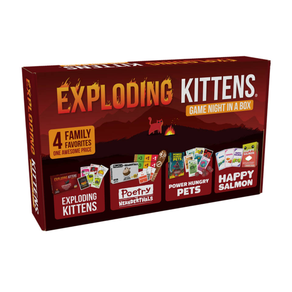 Exploding Kittens Game Night in a Box