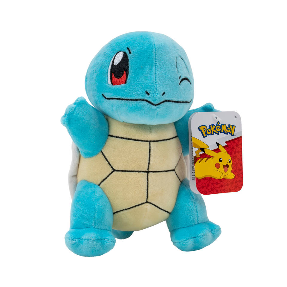 Pokémon pluchen knuffel Squirtle - 20 cm