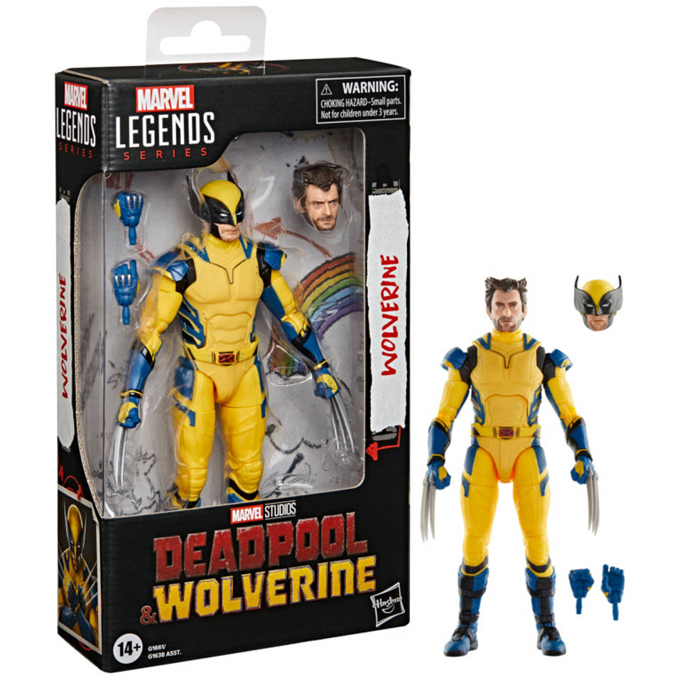 Marvel Legends Deadpool & Wolverine 2体 Marvel Legends Deadpool & Wolverine figuur Wolverine
