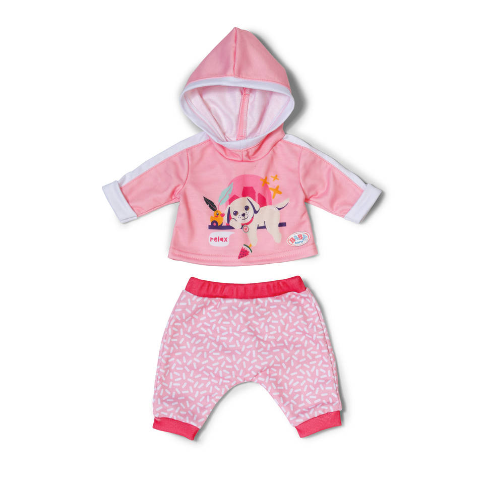 BABY born jogging pak - 43 cm - roze