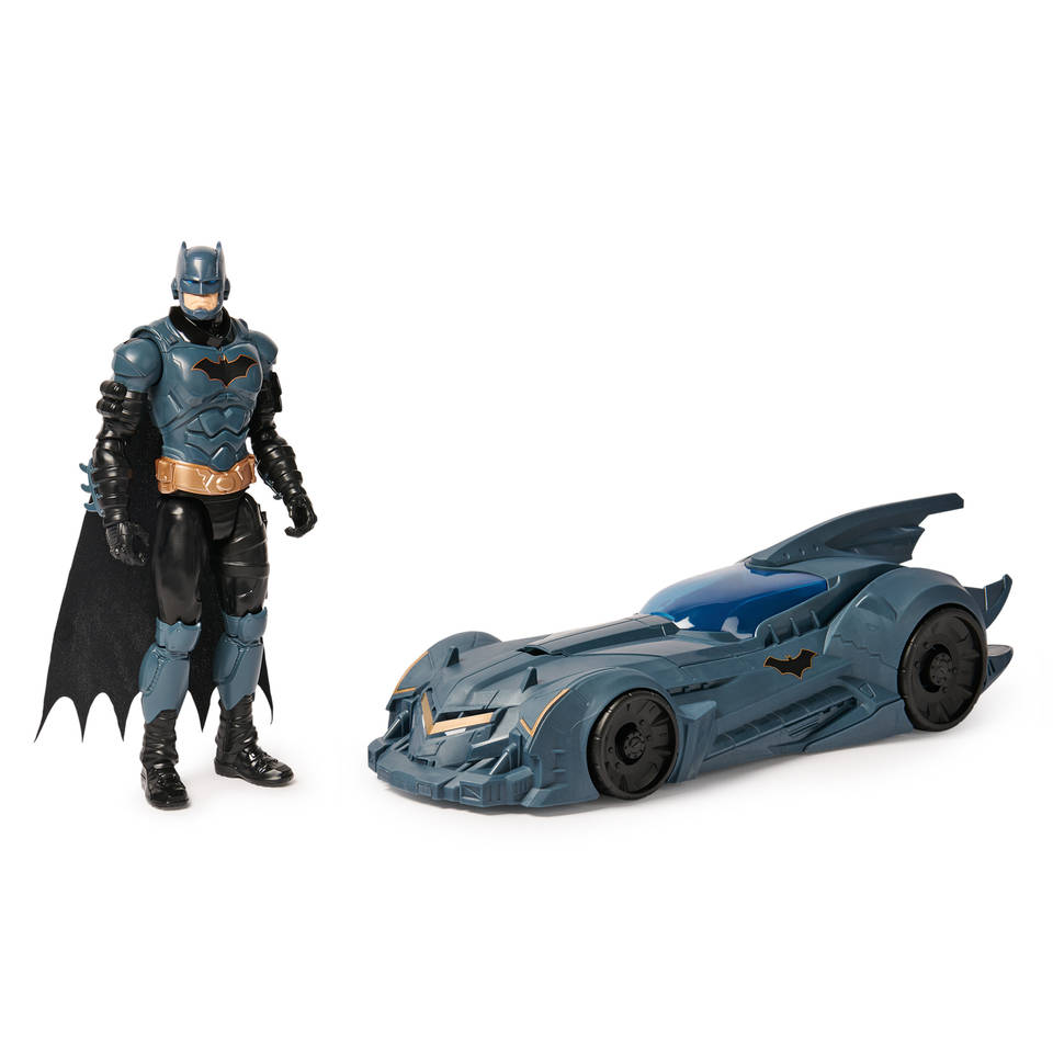 DC Comics Shadow Guardian Batmobile & Batman actiefiguur - 30 cm