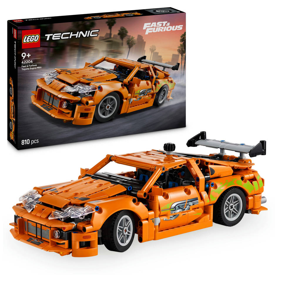 LEGO Technic Fast and Furious Toyota Supra MK4 42204