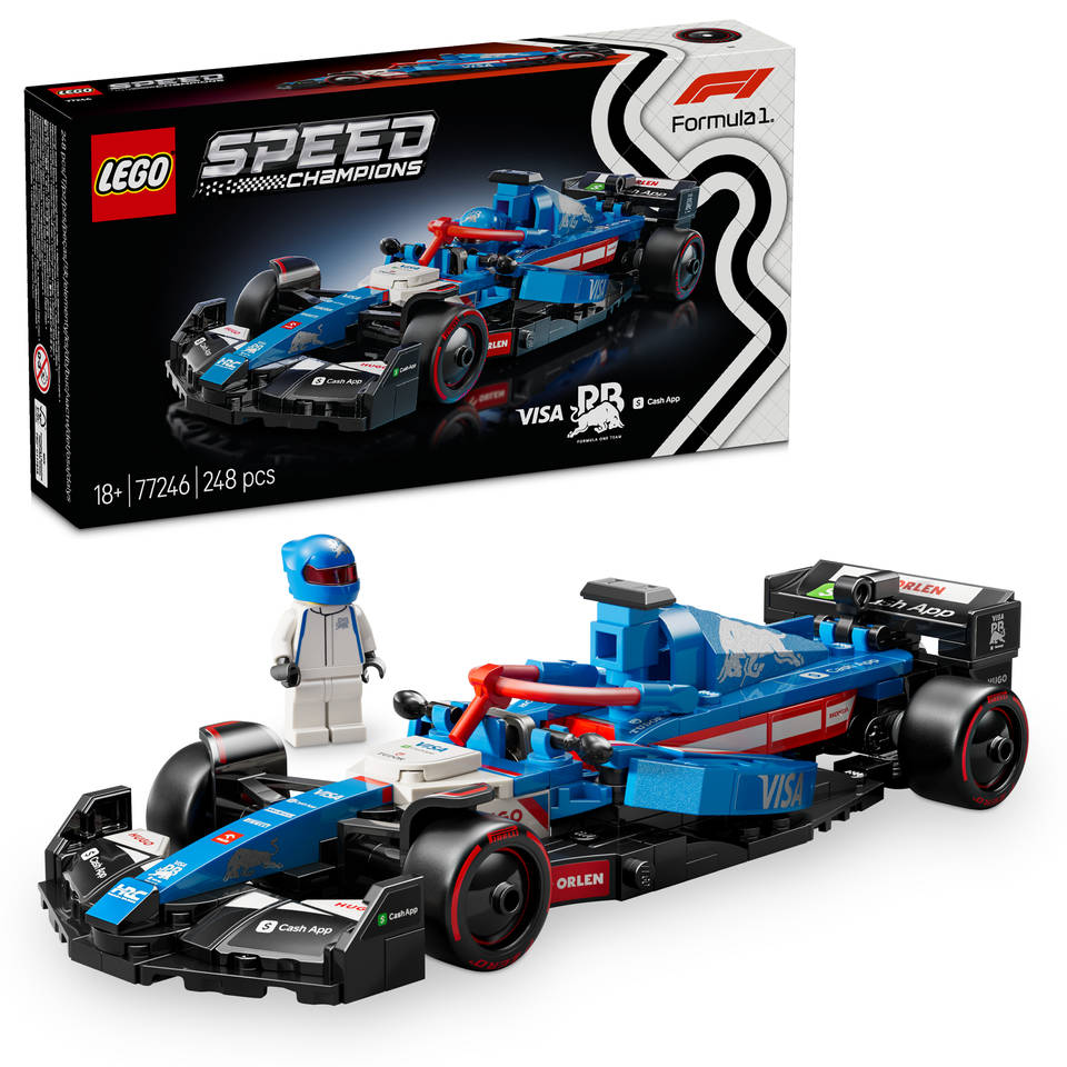 LEGO Speed Champions Visa Cash App RB VCARB 01