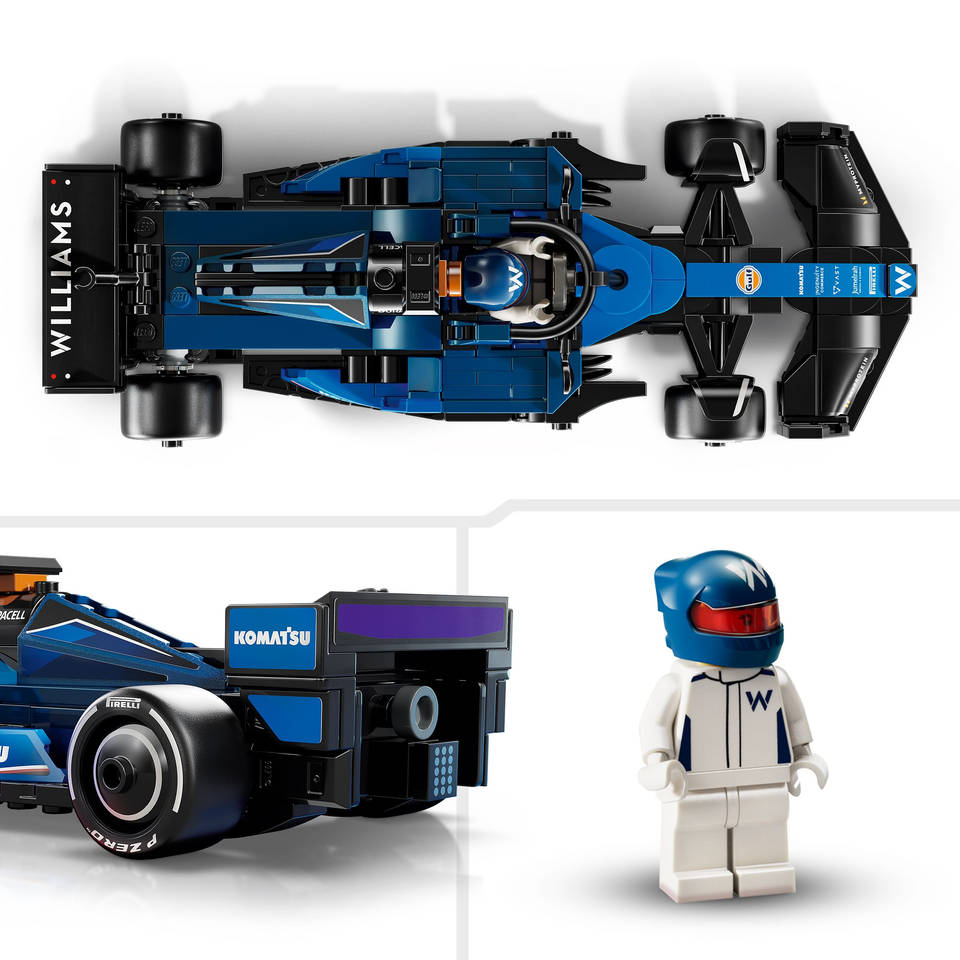 LEGO Speed Champions Williams Racing FW46 F1 racewagen 77249