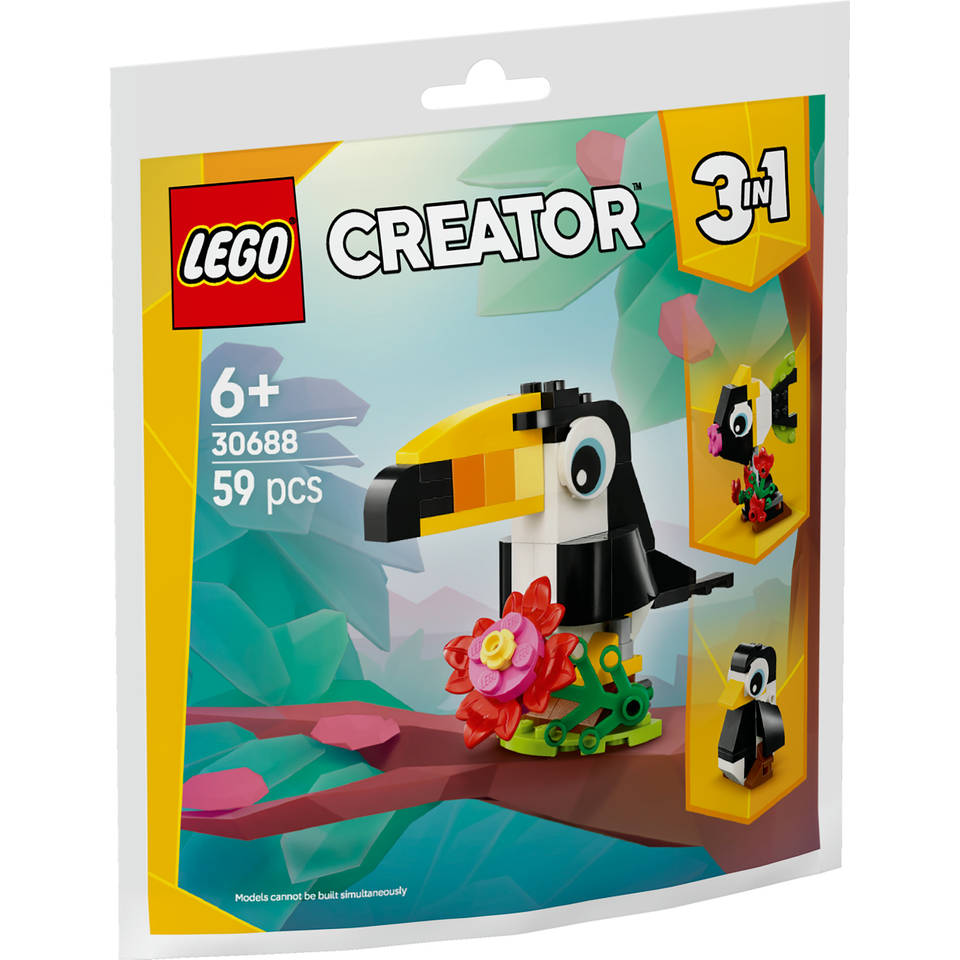 LEGO Creator 3-in-1 tropische toekan 30688