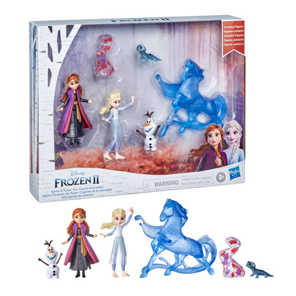 Disney Frozen 2 geesten van de natuur speelfigurenset