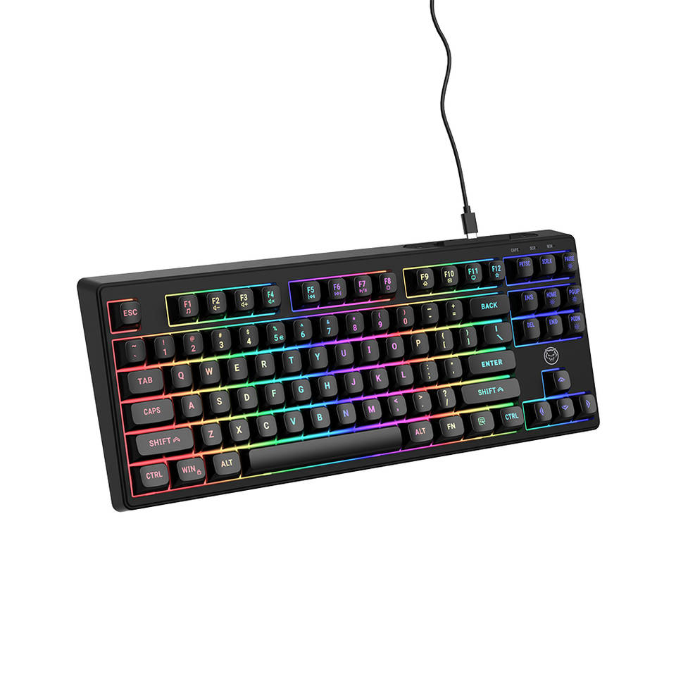 Qware Jacksonville TKL bedraad gaming toetsenbord