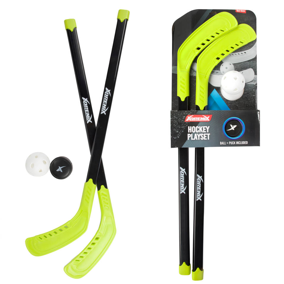 Hockeyset met 2 sticks en een bal