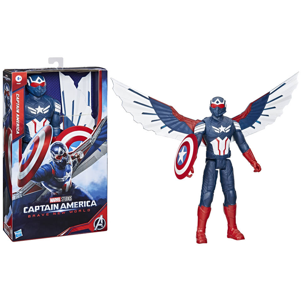 Avengers Titan Heroes Brave New World pop Captain America deluxe - 30 cm