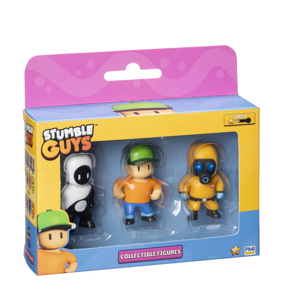 Stumble Guys figurenset 3-pack