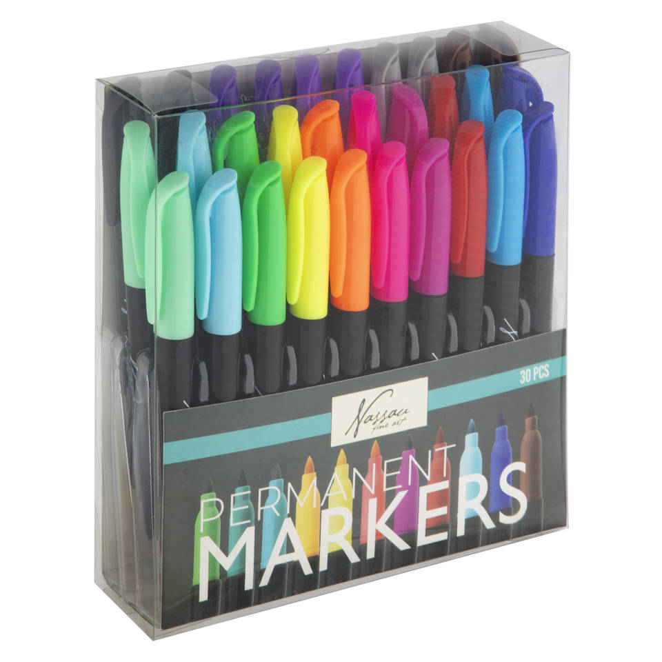 Nassau permanente markers set 30-delig Main Image