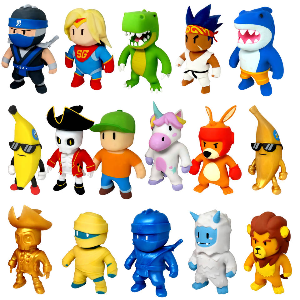 Stumble Guys Monster Flex Super Stretchy figuren