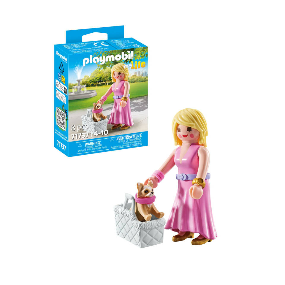 PLAYMOBIL My Life IT-meisje met chihuahua 71737