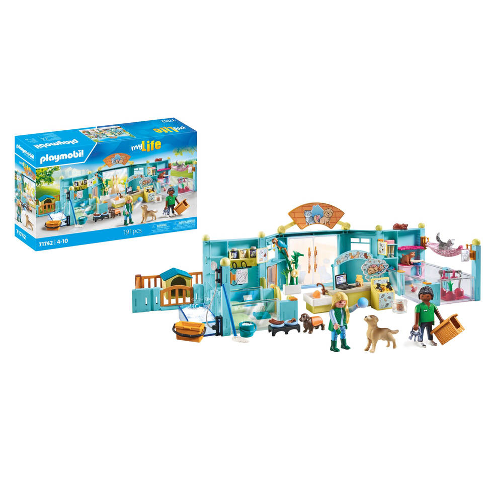 PLAYMOBIL My Life dierenhotel 71742