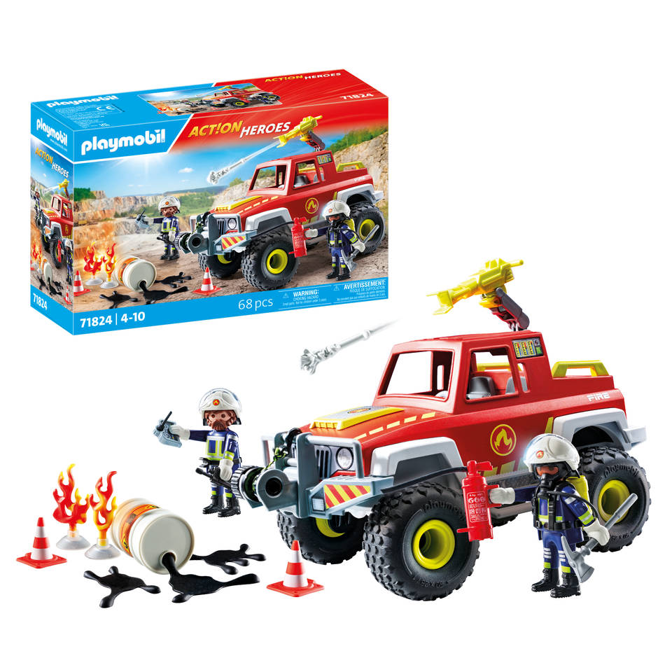 PLAYMOBIL Action Heroes brandweerwagen 71824 Main Image
