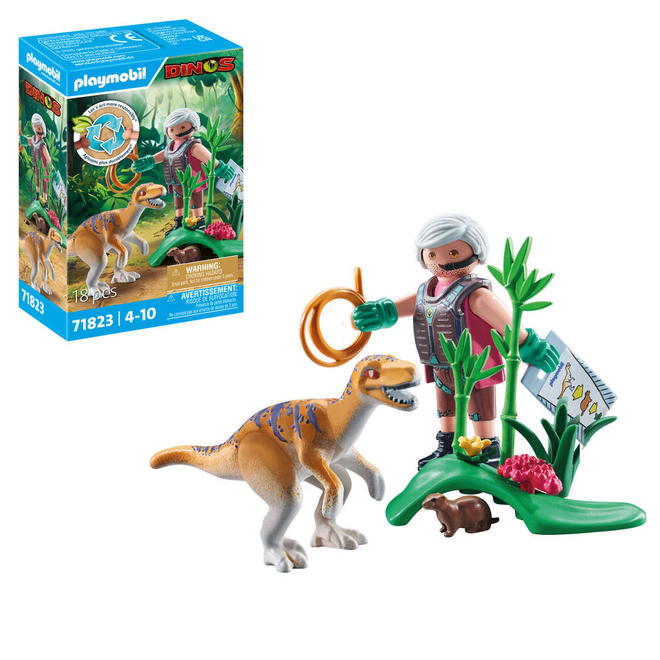 PLAYMOBIL Dinos velociraptor 71823 Main Image