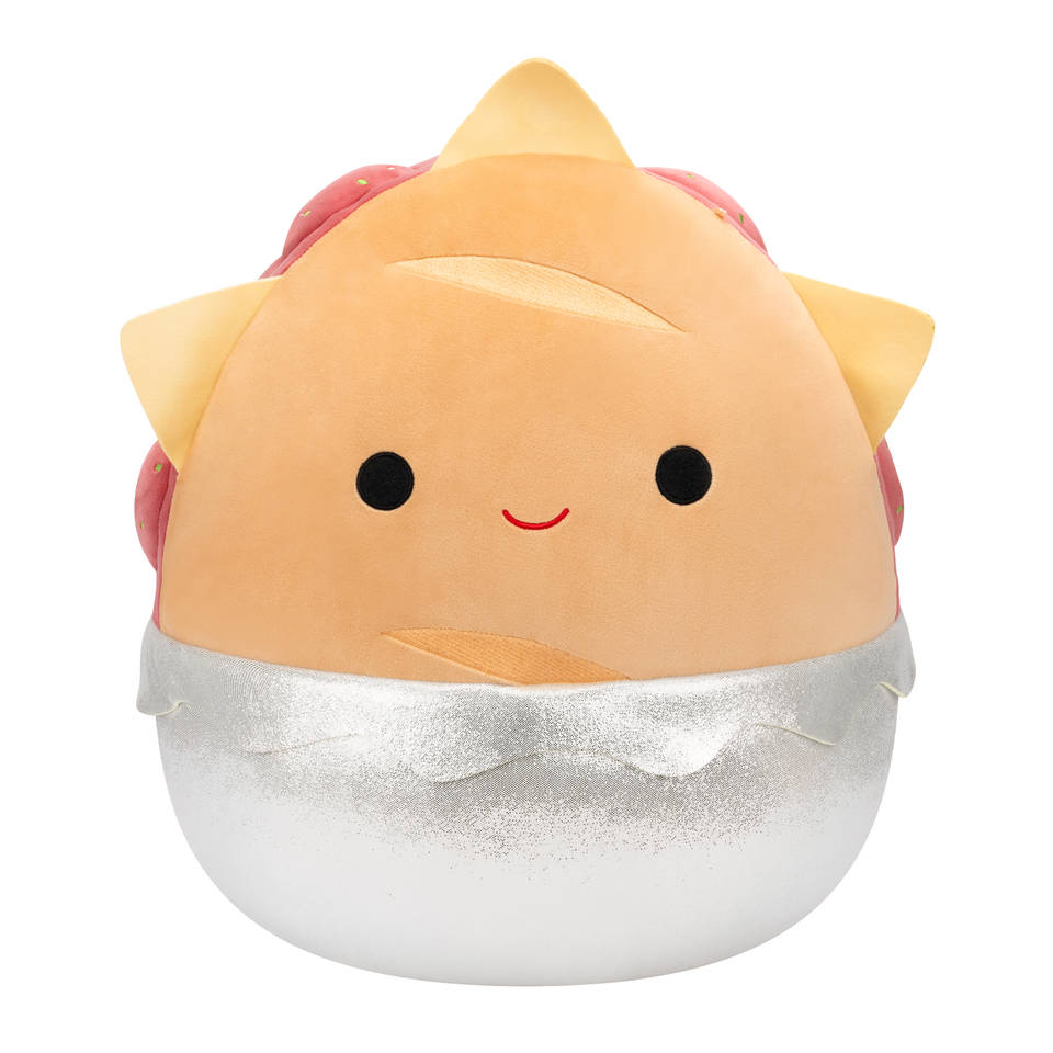 Squishmallows Bela Ciao gehaktbal broodje knuffel - 40 cm