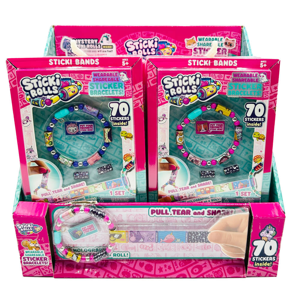 Sticki Rolls Sticki Bands single pack set