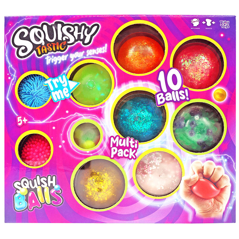Squishy Tastic XXL sensorische ballen set