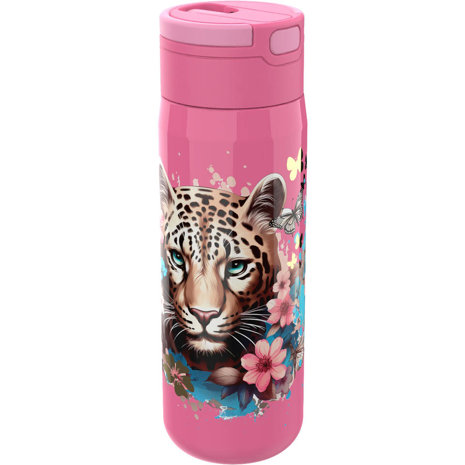 Hot Selling Brede Mond Dubbele Muur Geïsoleerde Vacuüm Rvs Sport Fles Fles Water