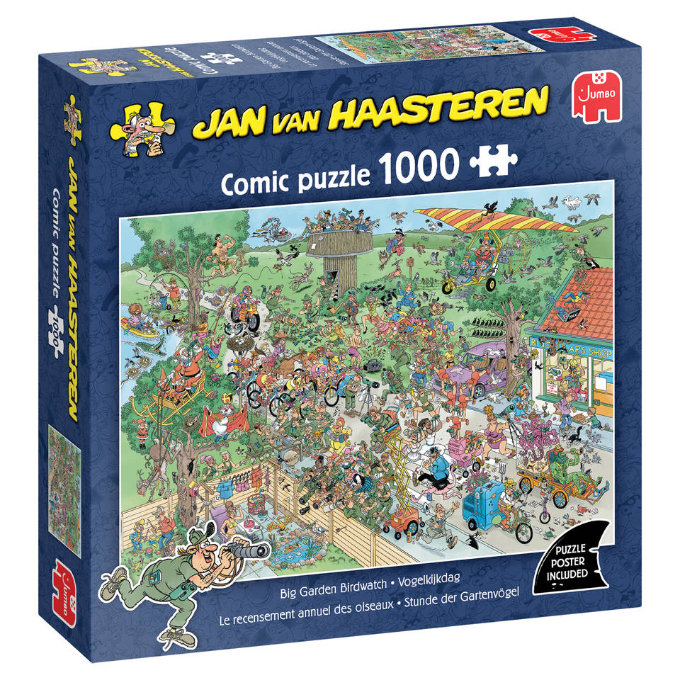 Jumbo Jan van Haasteren puzzel Vogelkijkdag - 1000 stukjes