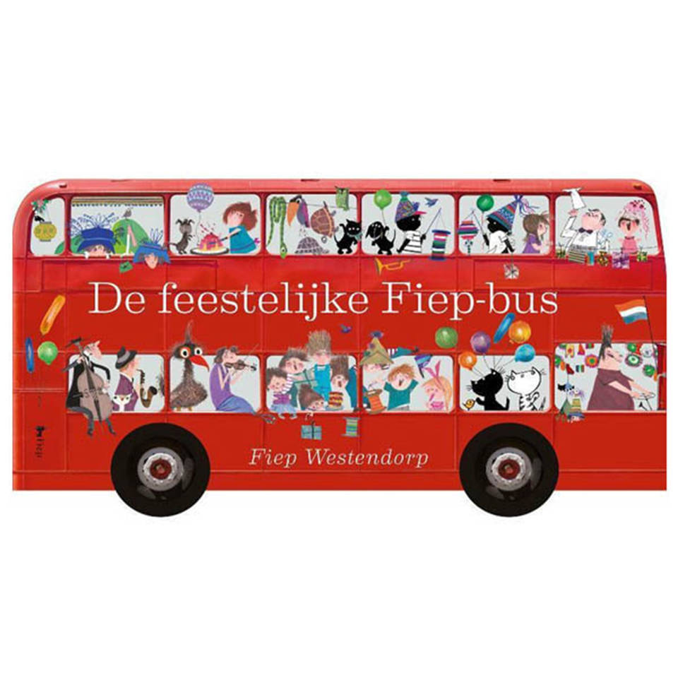 De feestelijke fiep-bus