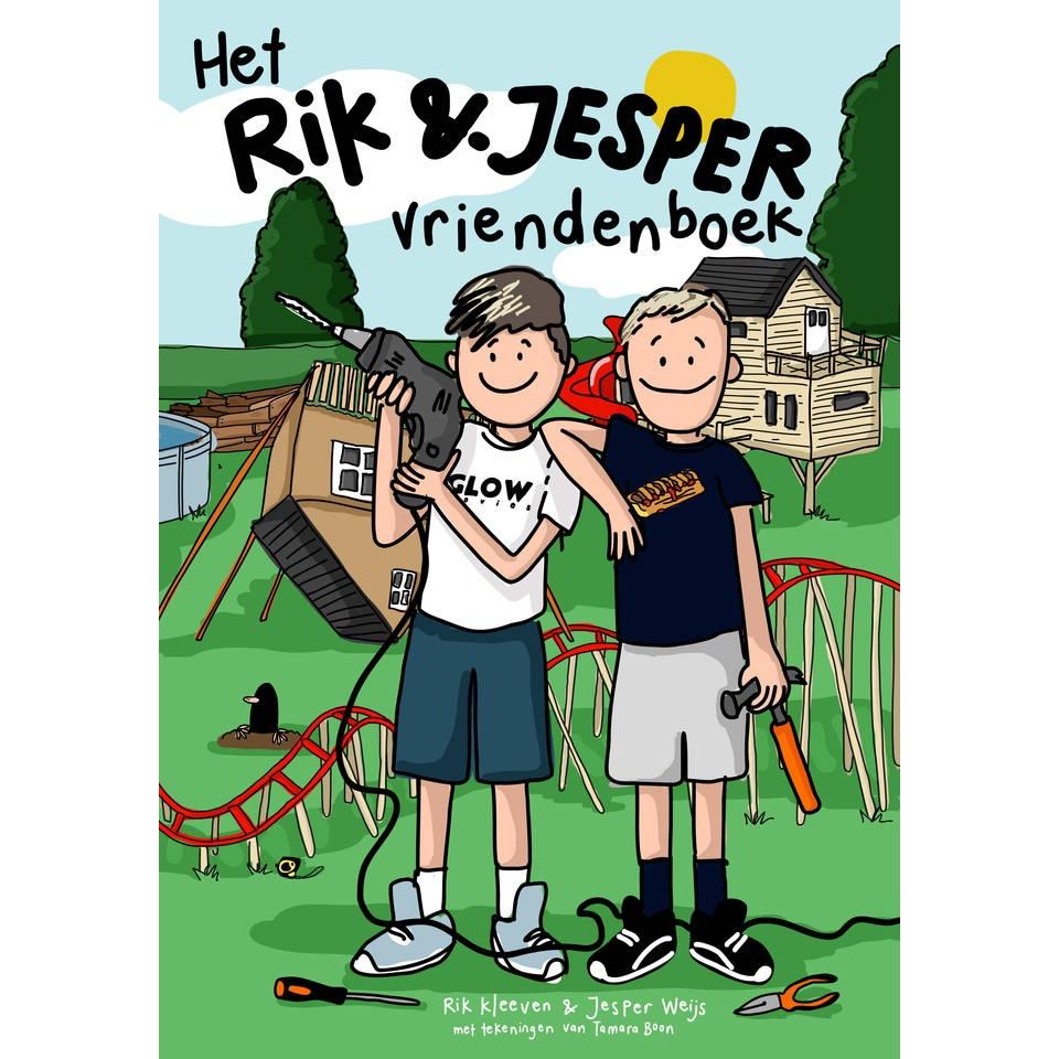 Rik en Jesper vriendenboek Main Image