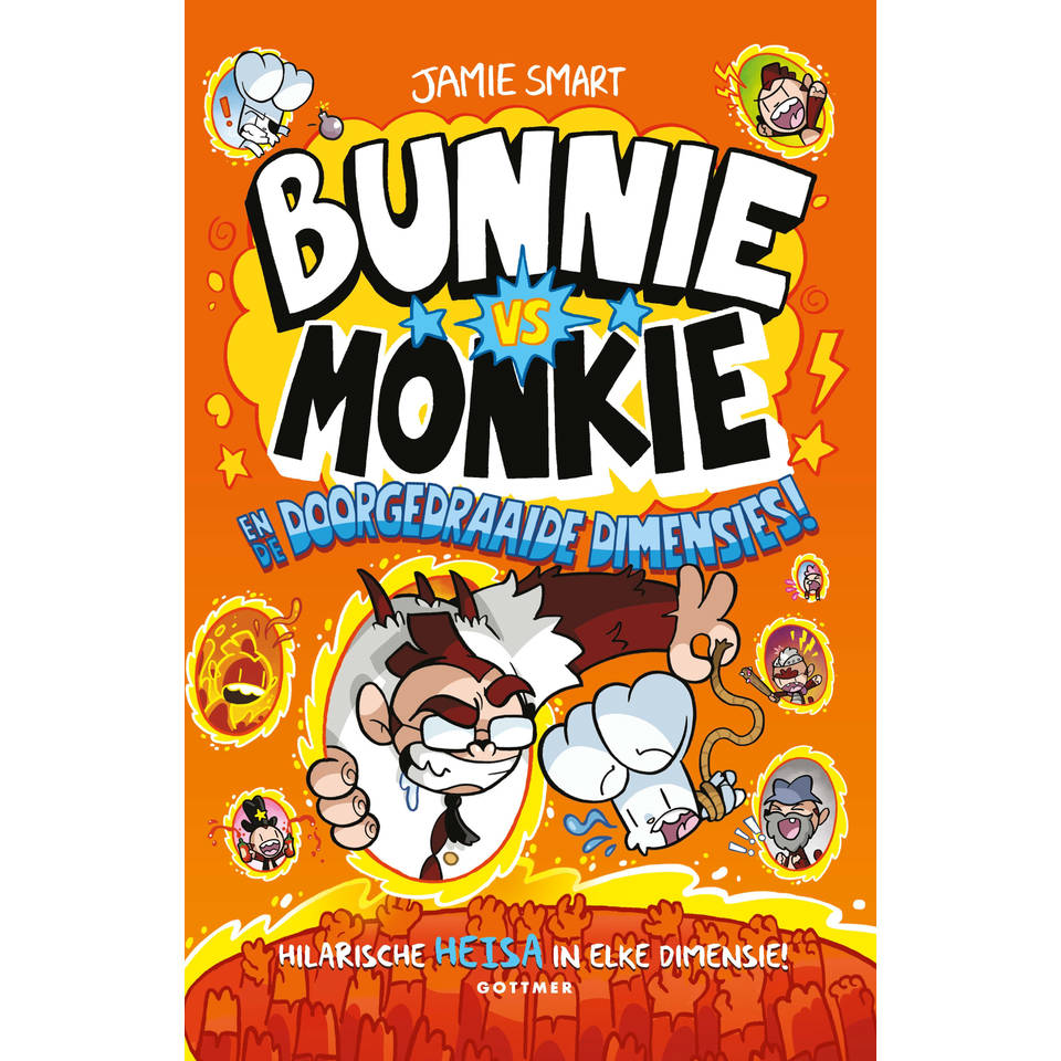 Bunnie vs Monkie en de doorgedraaide dimensies