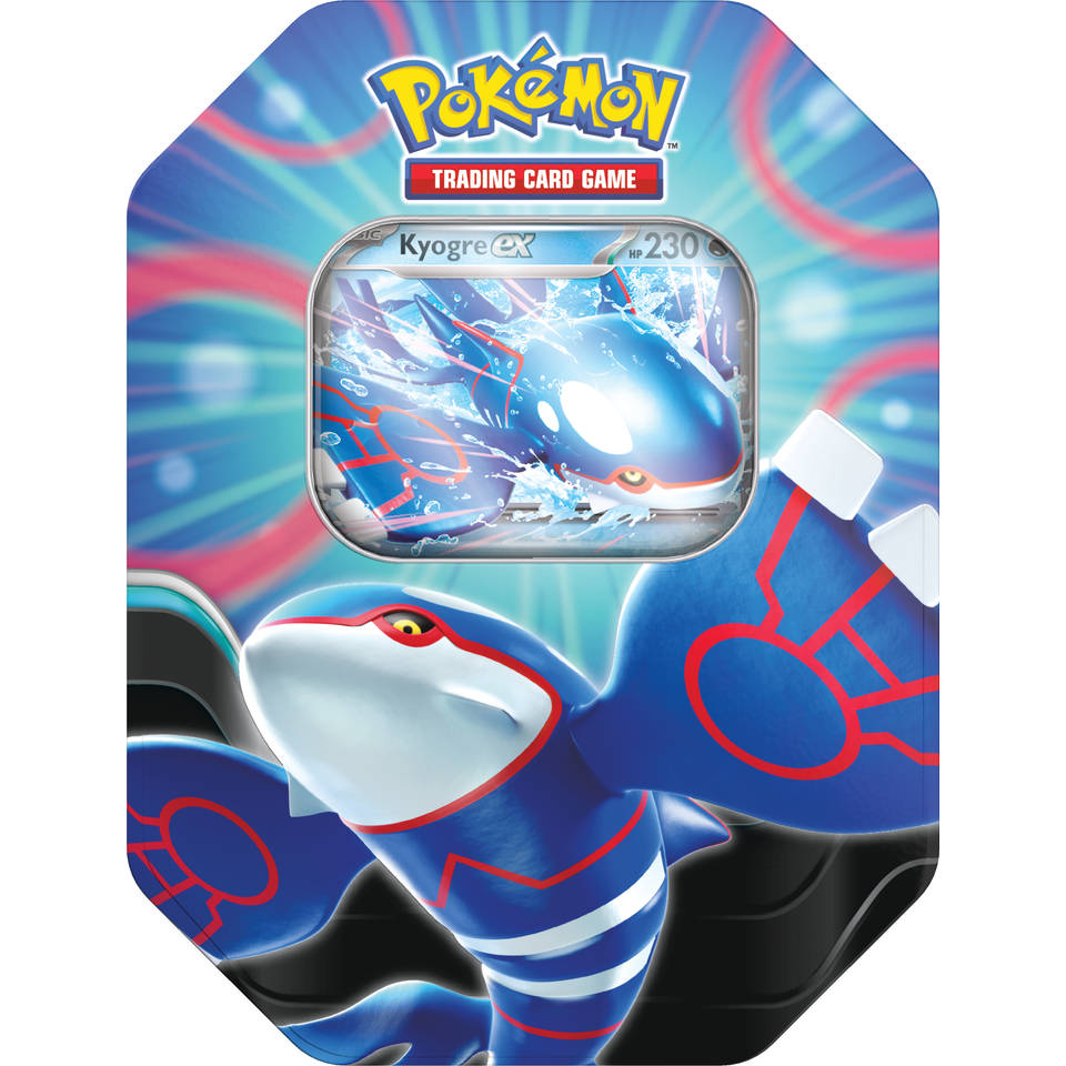 Pokémon TCG Azure Legends tin Kyogre ex