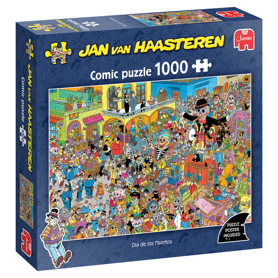 Jumbo Jan van Haasteren puzzel Día de Los Muertos - 1000 stukjes Main Image