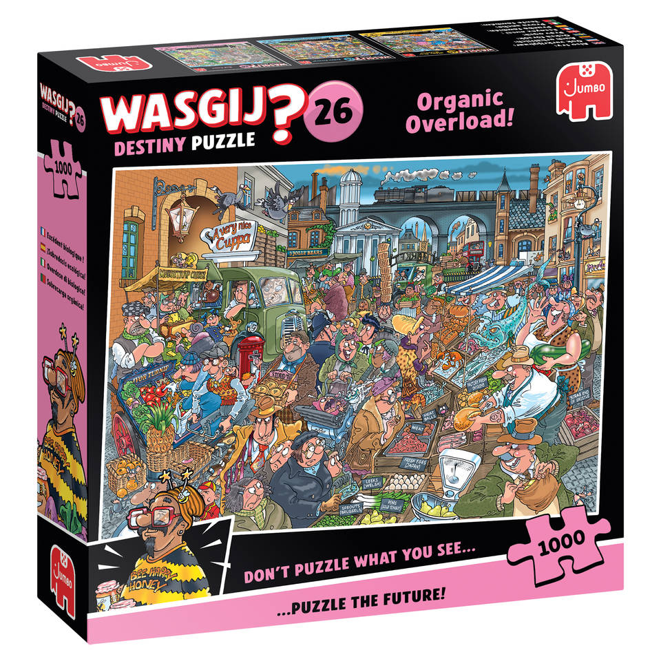 Jumbo Wasgij Destiny 26 puzzel Barstensvol - 1000 stukjes Main Image