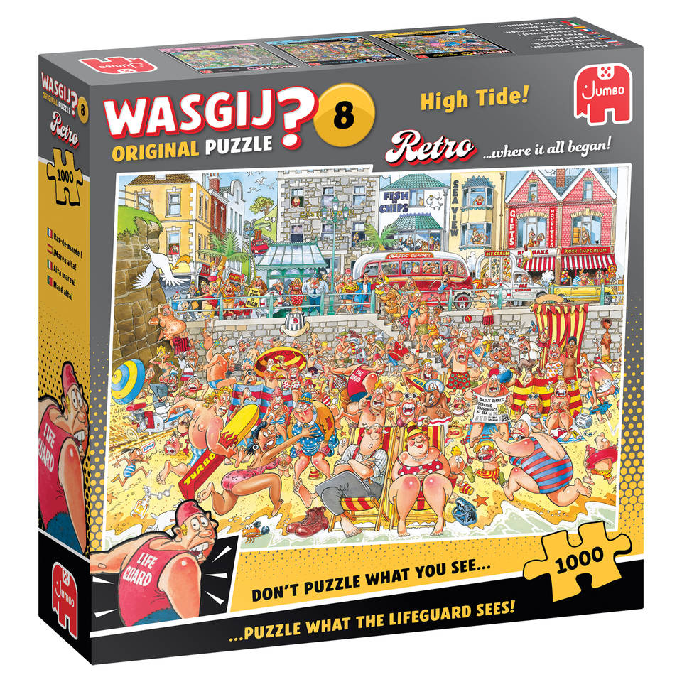 Jumbo Wasgij Retro Original 8 puzzel Vloed! - 1000 stukjes