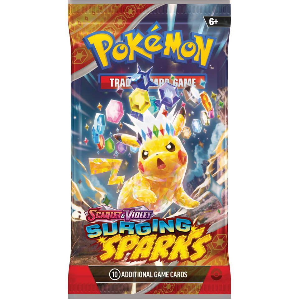 Pokémon TCG Scarlet & Violet Surging Sparks booster