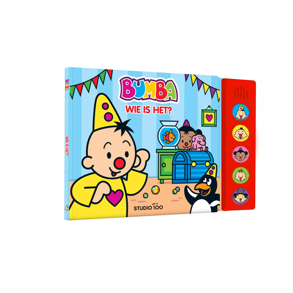 Bumba geluidenboek Wie is het?