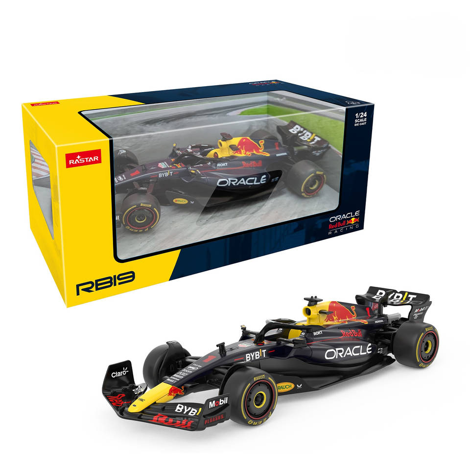 Rastar die cast 1:24 Red Bull F1 RB19 raceauto - 1:24 Main Image