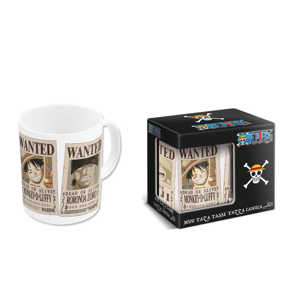 One Piece Wanted mok cadeauset