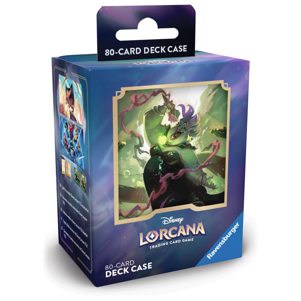 Disney Lorcana TCG Archazia's Island Ursula deck box