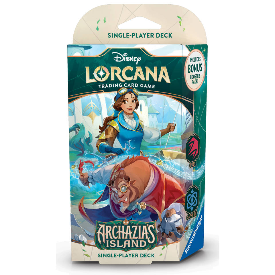 Disney Lorcana TCG Archazia's Island starter deck Belle en het Beest