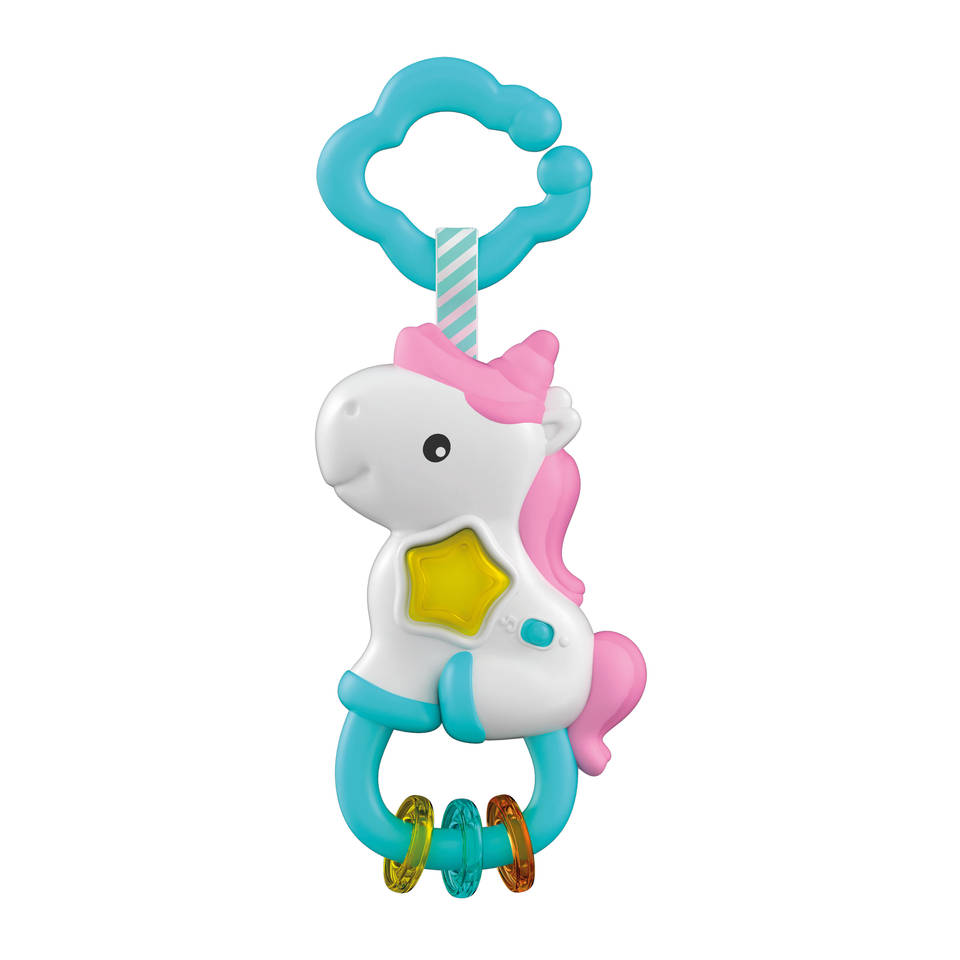 Clementoni Baby interactieve magische eenhoorn rammelaar