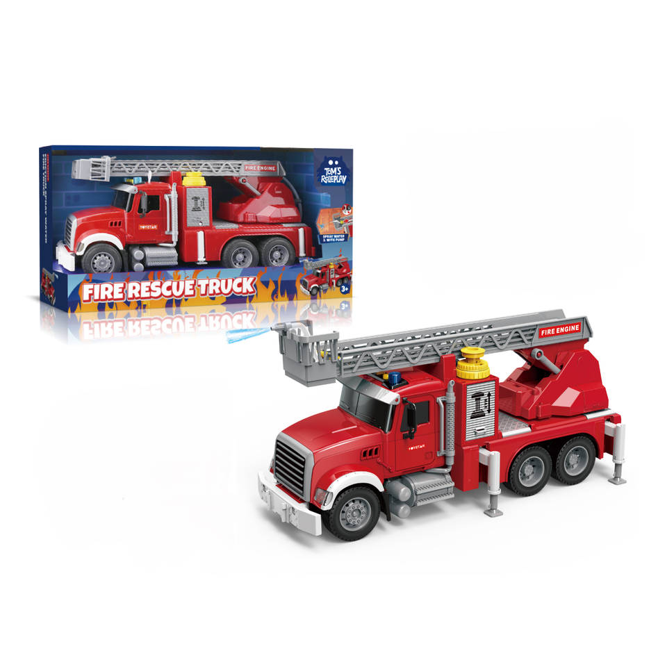 Brandweerwagen met ladder - 1:10