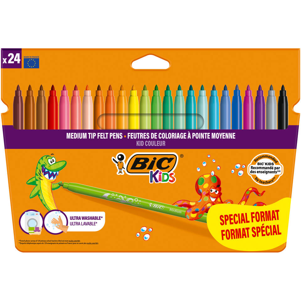BIC Kids Couleur viltstiften - 24 stuks Main Image