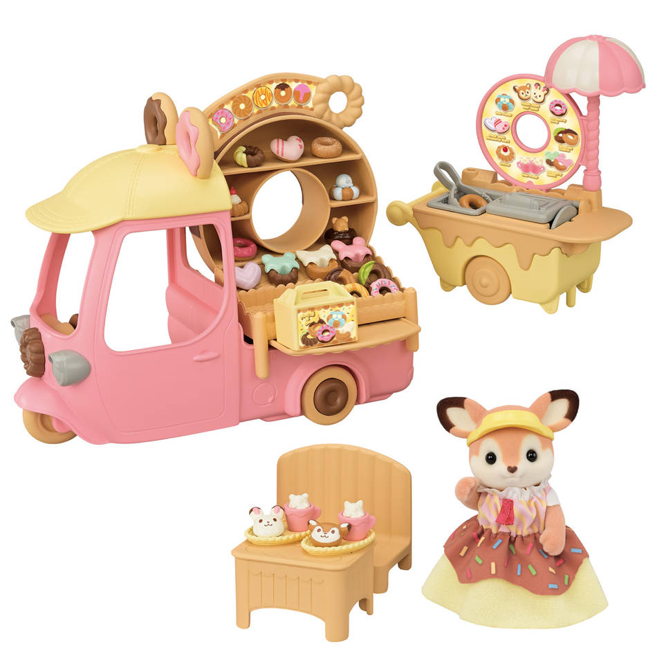 Sylvanian Families dip dip donut wagen 5808 Main Image