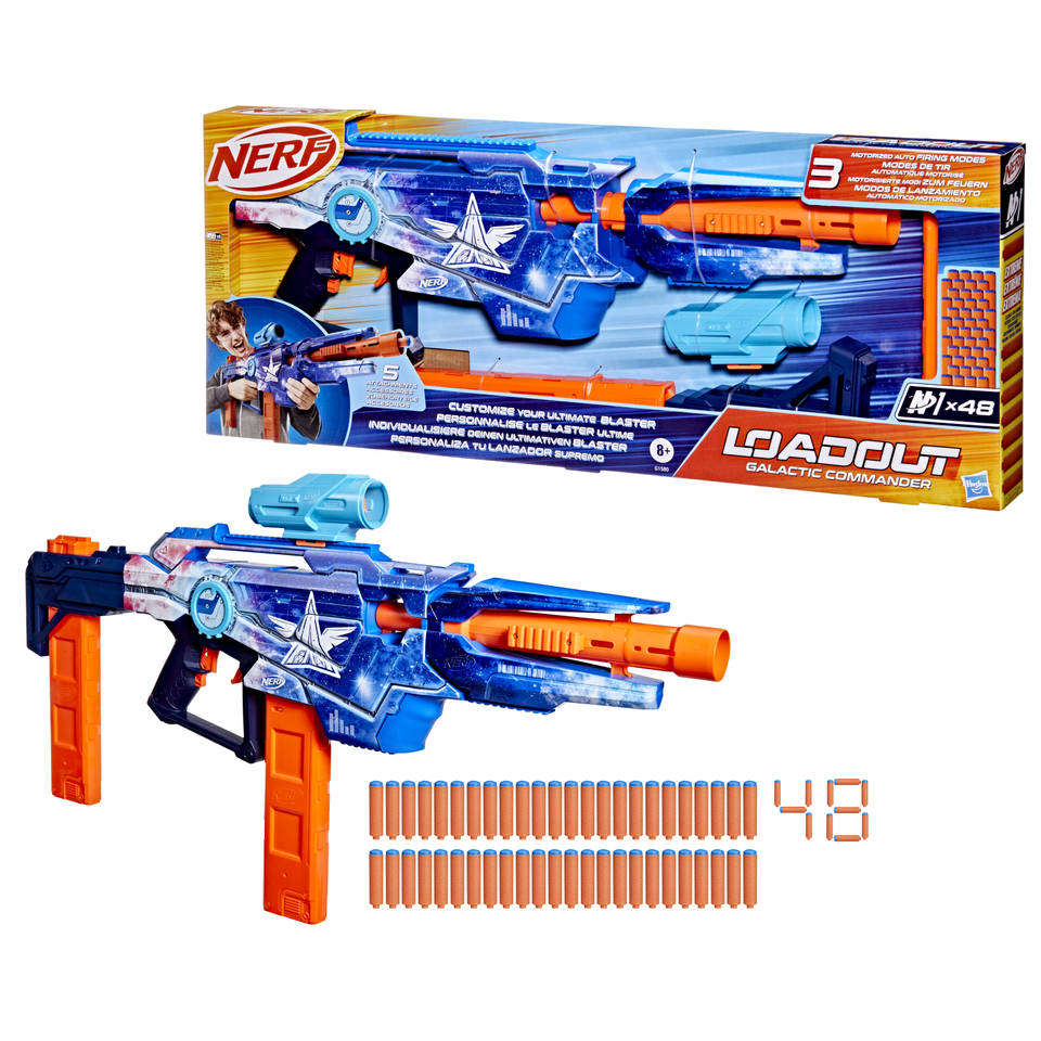 NERF Loadout Galactic Commander blaster