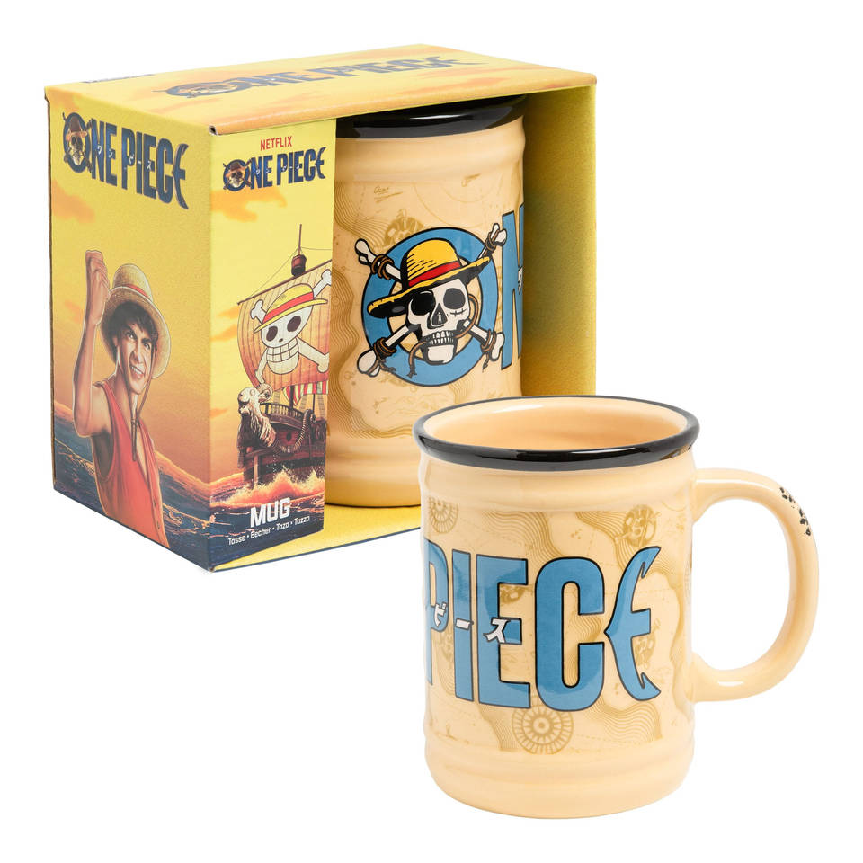 One Piece reliëf mok - 330 ml