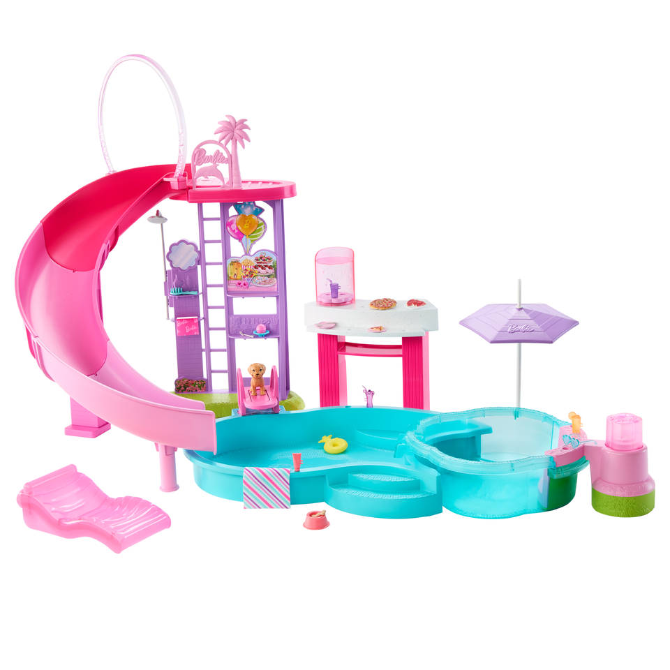 Barbie droomzwembad speelset