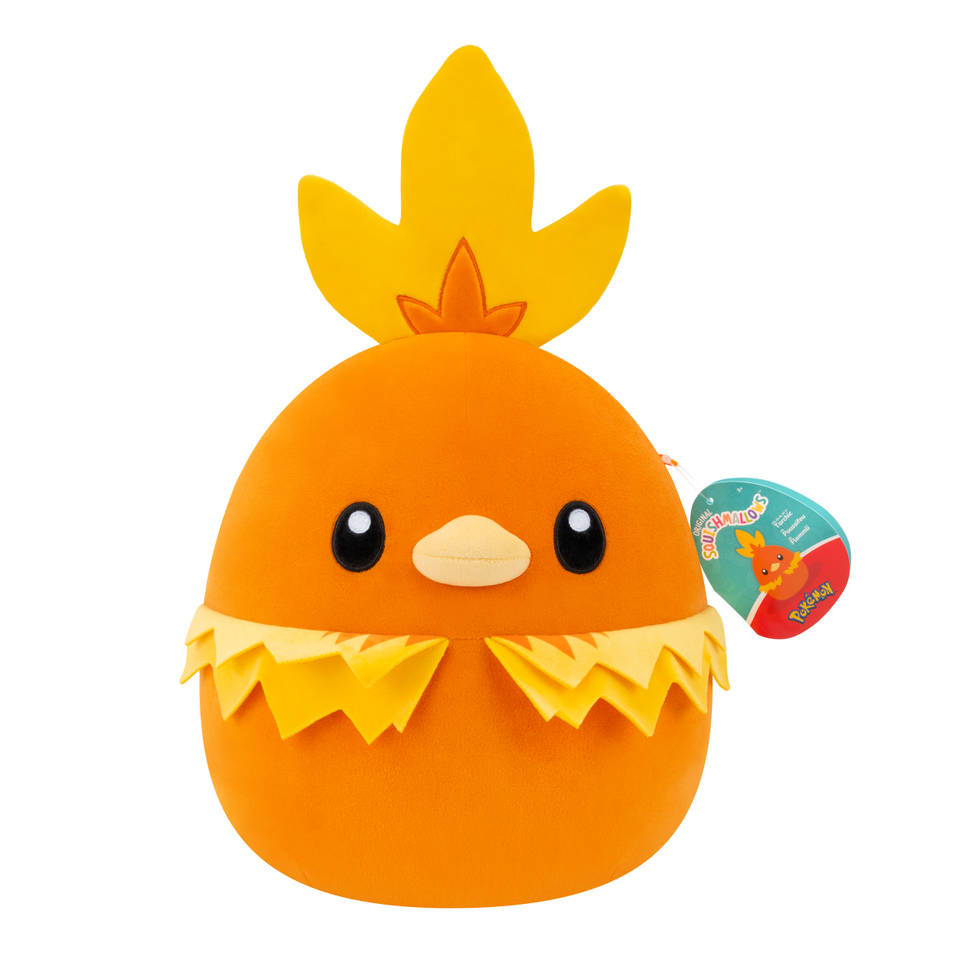 Pokémon Squishmallows Torchic knuffel - 25 cm Main Image