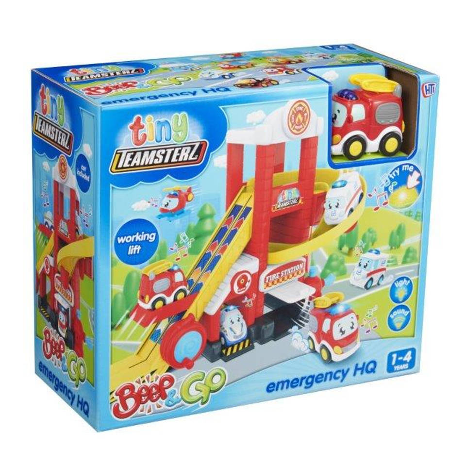 Tiny Teamsterz Beep & Go 112 hoofdkwartier